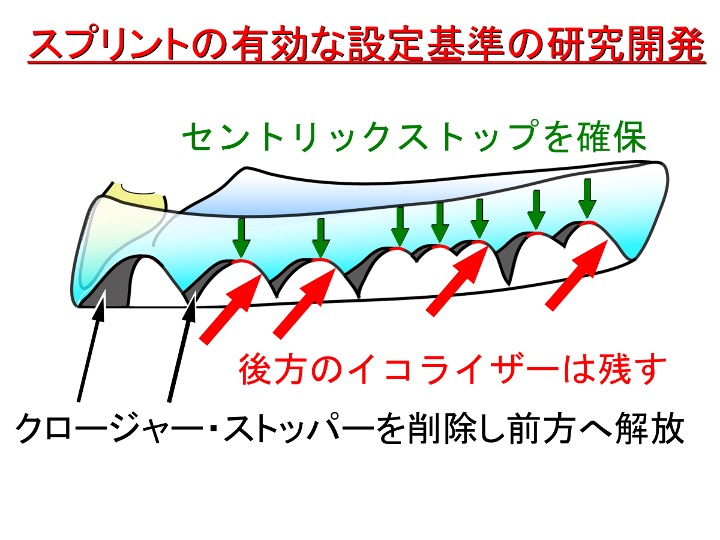 スプリントの有効な設定基準の研究開発
